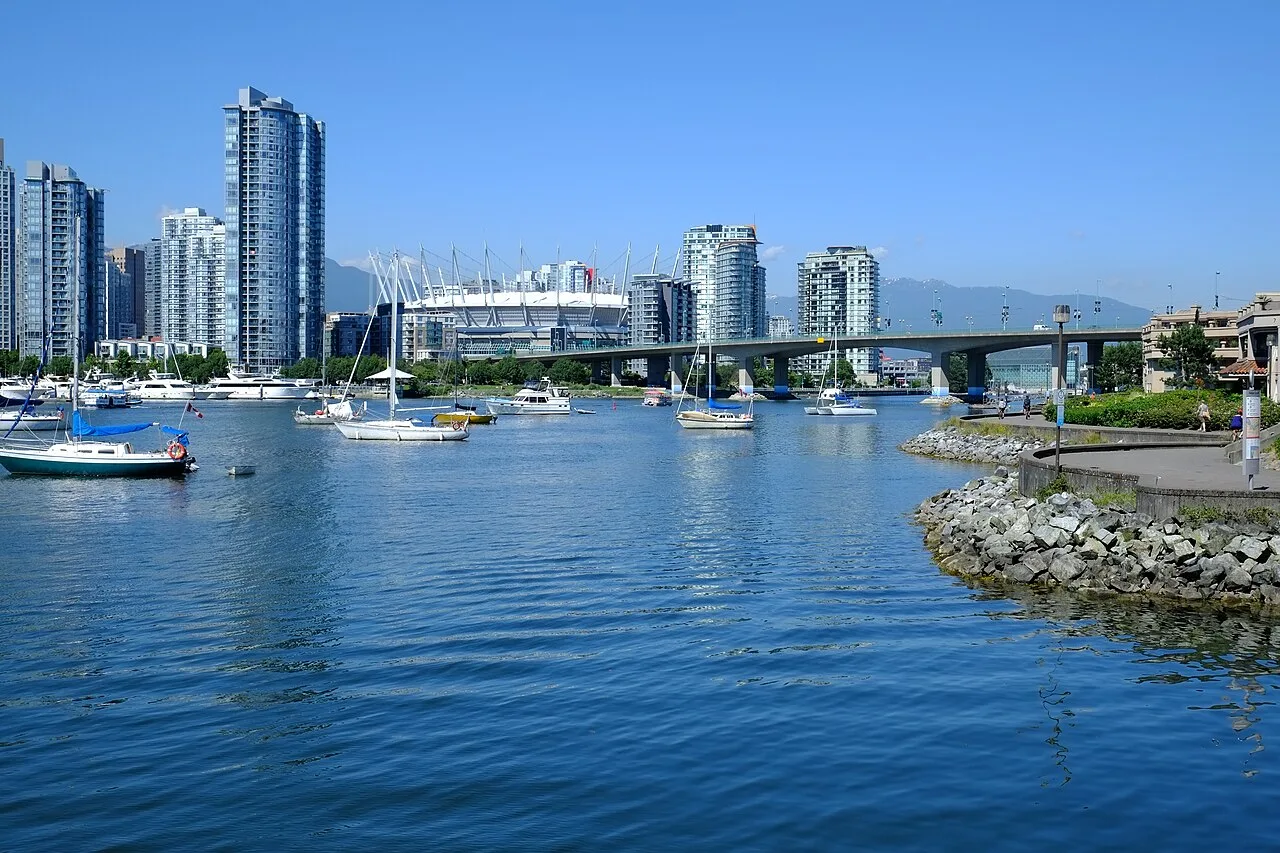 BC Place in Vancouver, part of the World Cup 2026 venue map
